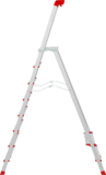 Aluminum professional stepladder with 350×260 mm platform and tool tray NV3135 sku 3135108