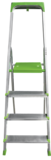 Aluminum stepladder with tool tray NV2115 sku 2115104