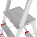 Aluminum professional stepladder with 350×260 mm platform and tool tray NV3135