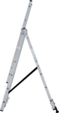 Three-section aluminum multipurpose ladder NV1230 sku 1230306