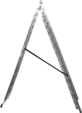 Three-section aluminum multipurpose ladder NV1230 sku 1230314
