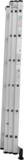 Three-section aluminum multipurpose ladder NV1230 sku 1230306