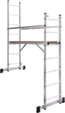 Scaffold ladder 2.8 m working height NV 1415 sku 1415207