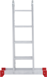Multipurpose aluminum hinged rung ladder 340 mm width NV2320 sku 2320404