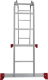 Multipurpose aluminum hinged rung ladder 340 mm width NV2320 sku 2320234