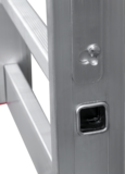 Профессиональная алюминиевая трёхсекционная лестница NV3230