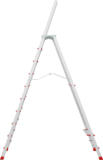 Aluminum professional stepladder with 350×260 mm platform NV3130 sku 3130110