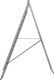 Three-section aluminum multipurpose ladder NV1230 sku 1230316