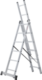 Three-section aluminum multipurpose ladder NV1230 sku 1230306