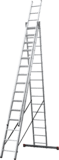 Three-section aluminum multipurpose ladder NV1230 sku 1230315