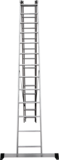 Three-section aluminum multipurpose ladder NV1230 sku 1230313