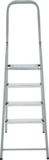 Steel stepladder with aluminum steps NV1130 sku 1130104