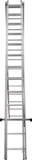 Three-section aluminum multipurpose ladder NV1230 sku 1230313