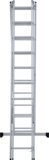 Three-section aluminum multipurpose ladder NV1230 sku 1230310
