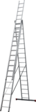Three-section aluminum multipurpose ladder NV1230 sku 1230317