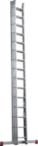 Three-section aluminum multipurpose ladder NV1230 sku 1230315