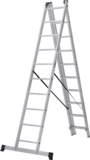 Three-section aluminum multipurpose ladder NV1230 sku 1230310
