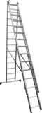 Three-section aluminum multipurpose ladder NV1230 sku 1230313