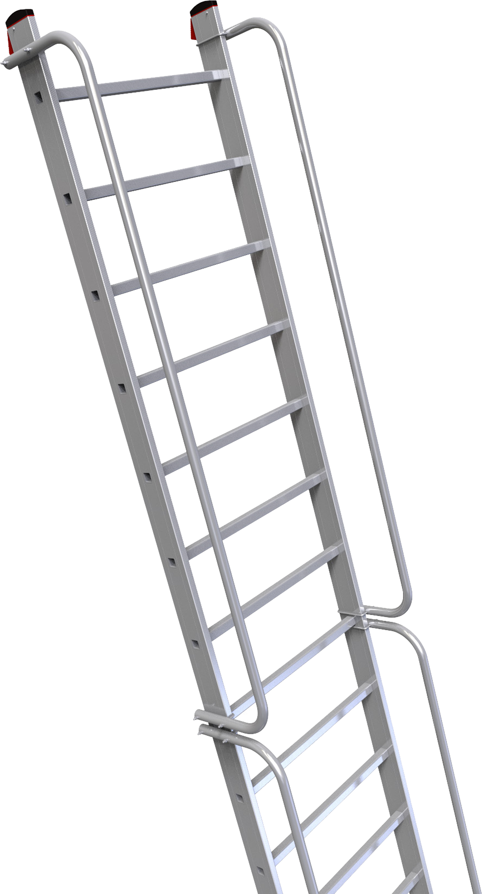 Поручень в сборе П-образный Ф30×2х2415
